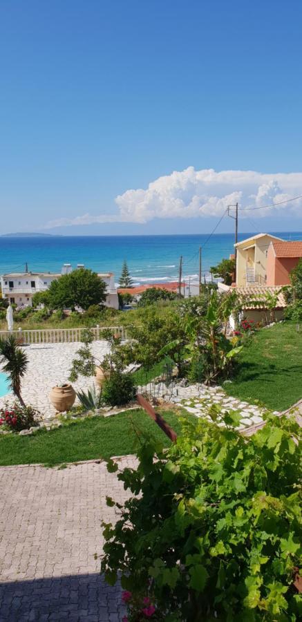 Angela Apartments Pool Gardens And Sea Views Агиос Стефанос Экстерьер фото